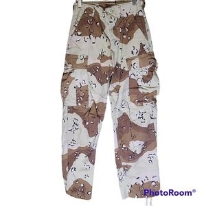 Military Desert Storm chocolate chip camo pants